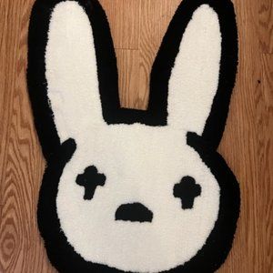 Bad Bunny Logo - Bad Bunny Rug - Tufting Rug